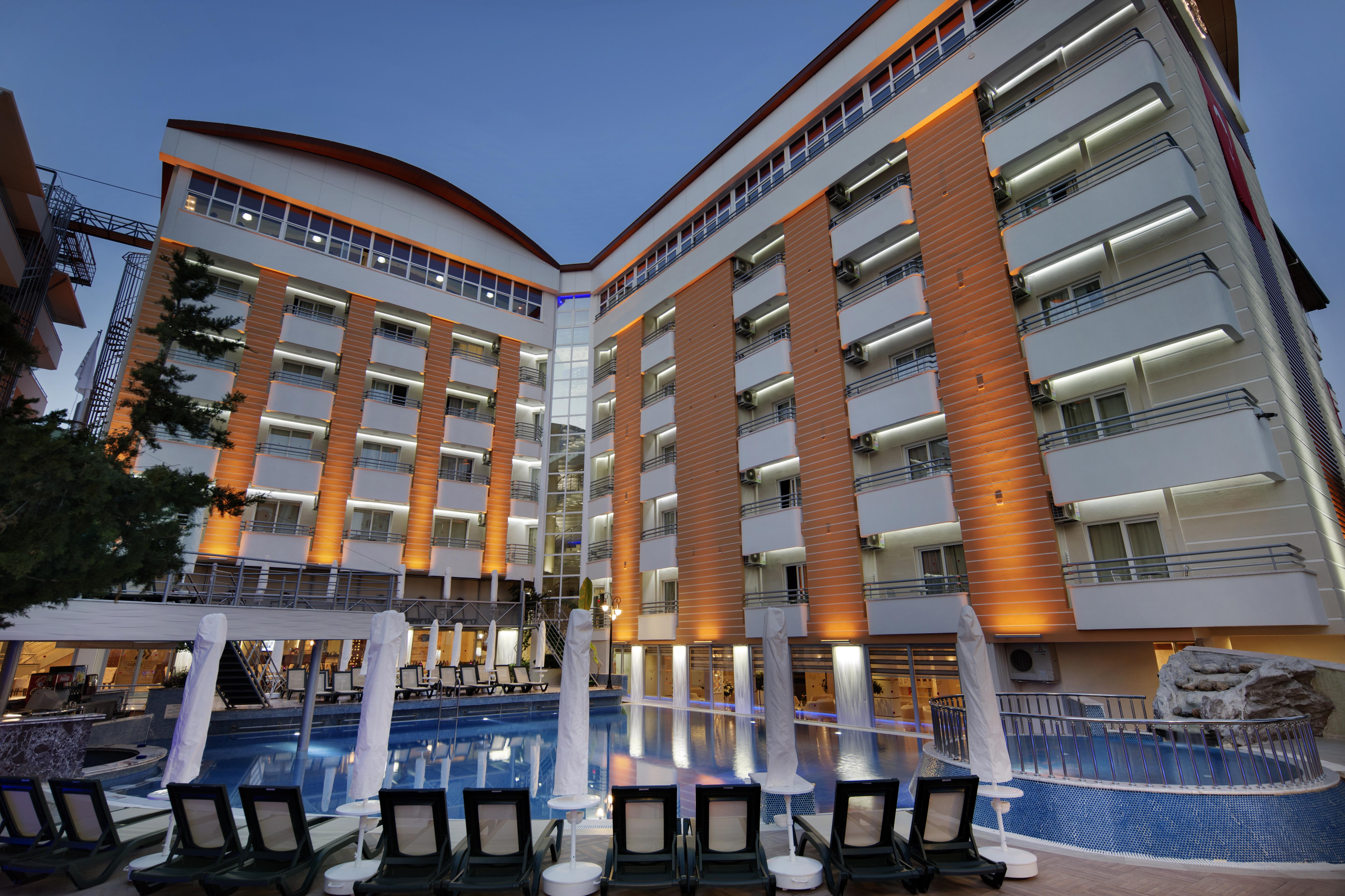 Alaiye Kleopatra Hotel อลันยา ภายนอก รูปภาพ