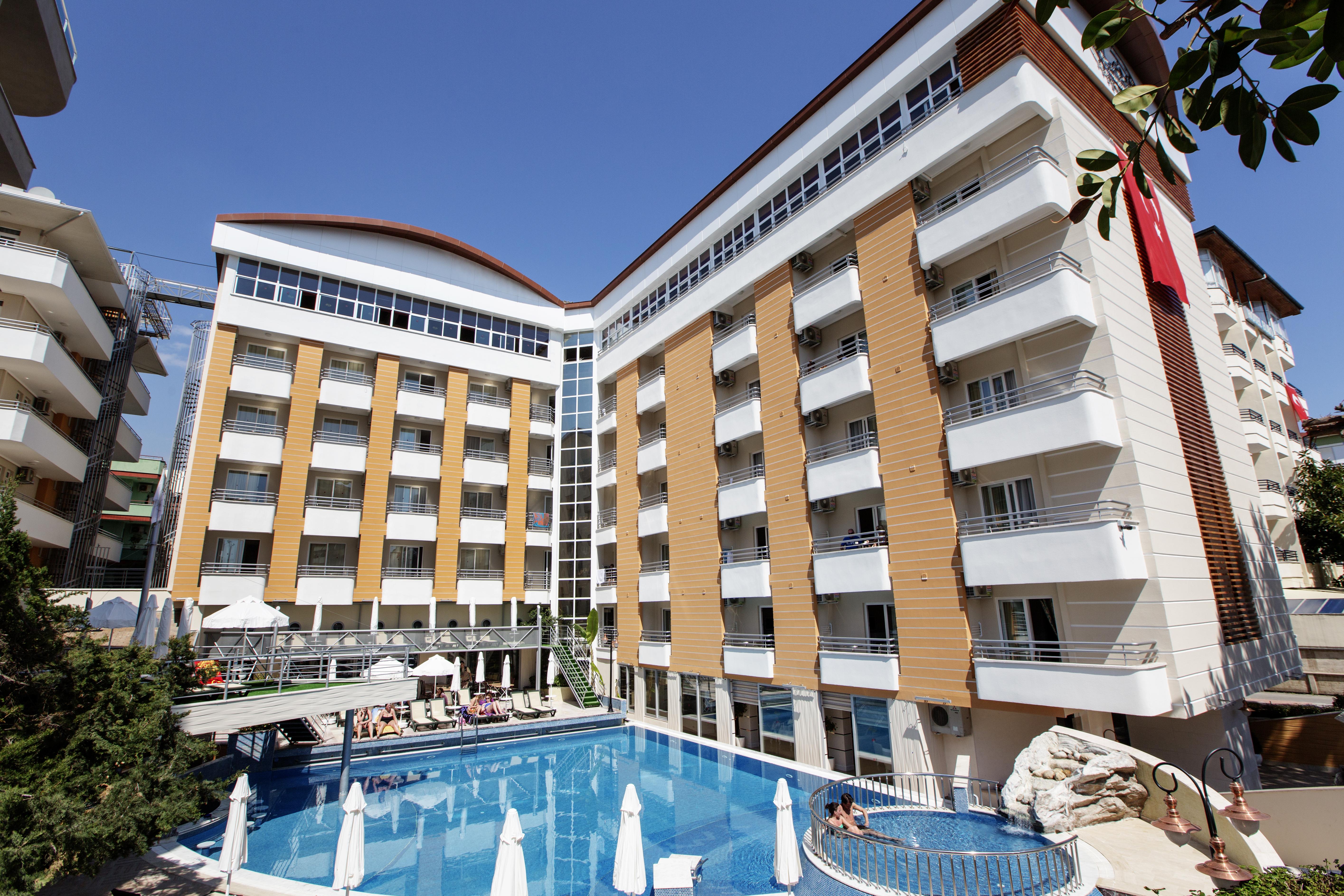 Alaiye Kleopatra Hotel อลันยา ภายนอก รูปภาพ