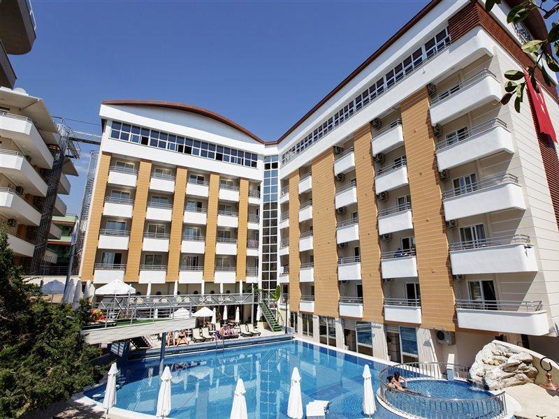 Alaiye Kleopatra Hotel อลันยา ภายนอก รูปภาพ